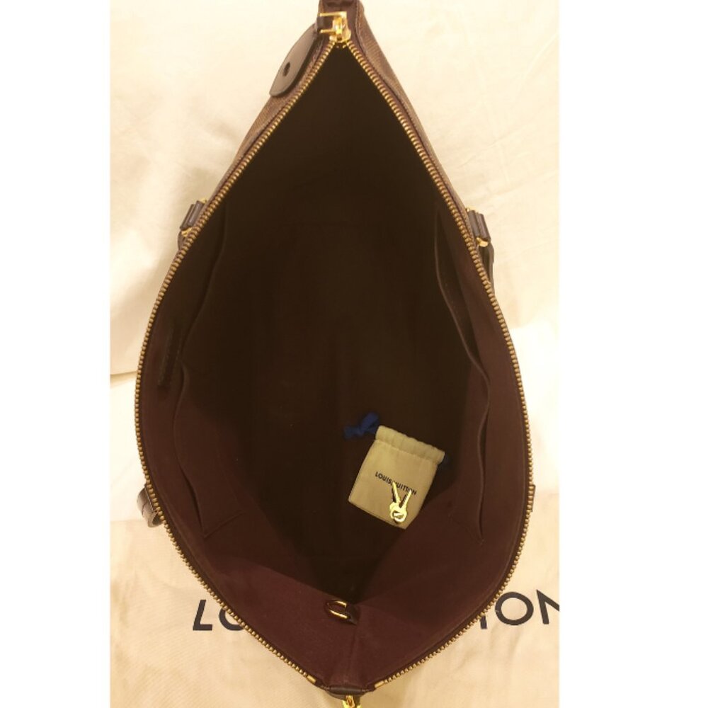 Louis Vuitton Made in France Large Handbag/Shoulder Bag Ebene Iena MM #FL4199 - Picture 9 of 16